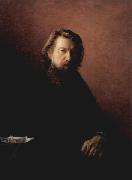 Nikolaj Nikolajewitsch Ge Portrat des Schriftstellers Alexei Antipowitsch Potechin Sweden oil painting artist